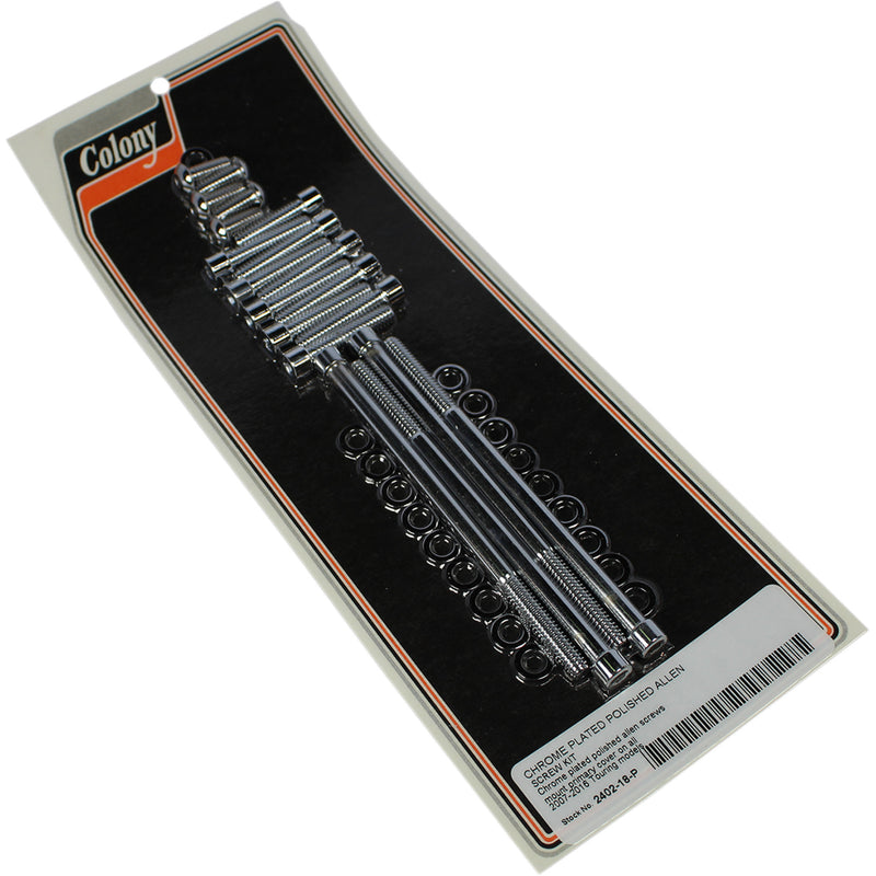 Colony Bolt Kit - 2402-18-P For Harley Touring 2007-2016