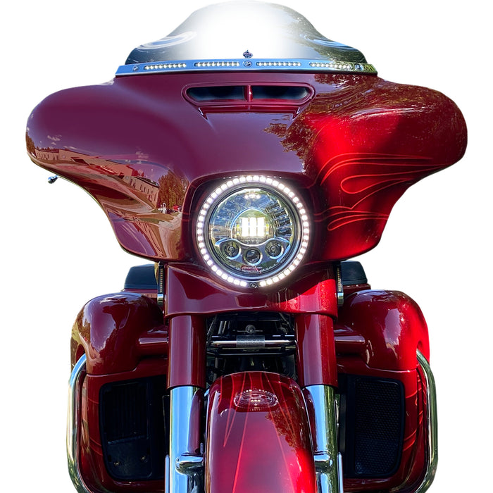 CUSTOM DYNAMICS 2001-2316 PB-7TR-AW-3C ProBEAM® Turn Signal Ring Trim - Standard Trim Ring - Chrome