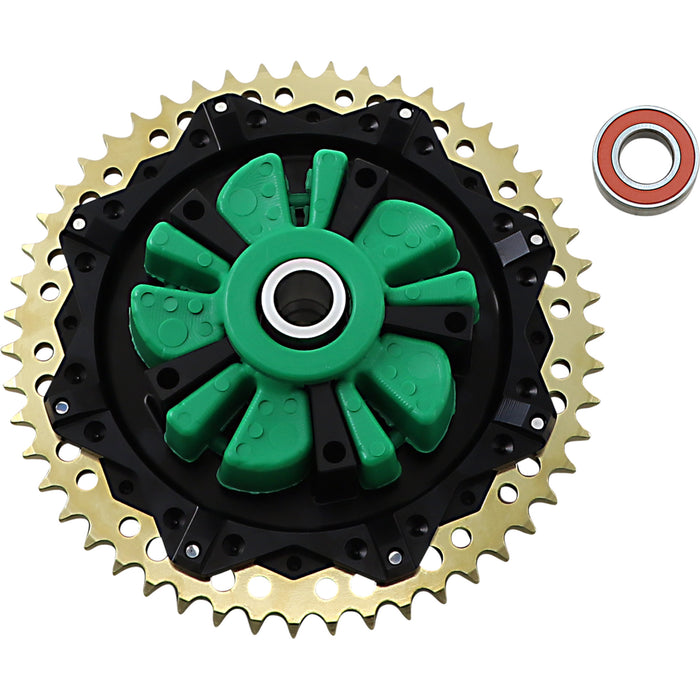 ALLOY ART 1210-2510 G2CC51-12 Cush Drive Chain Sprocket - Black - 51 Tooth