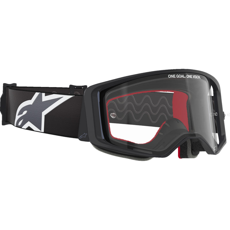 ALPINESTARS GOGGLES 2601-3767 5100125-1507 Supertech Corp Goggle Supertech Goggle - Corp - Black/Gray - Clear