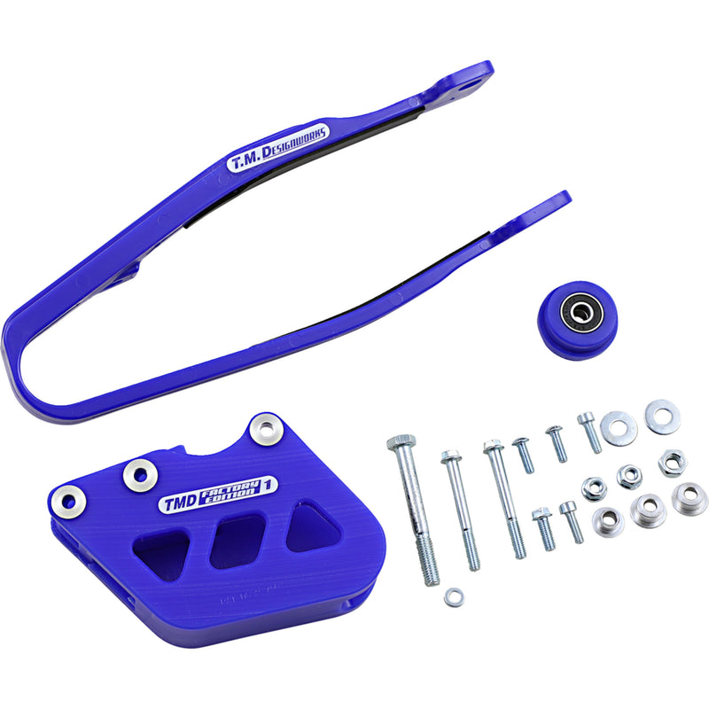 T.m. Designworks Chain Guide And Slider Kit - YCP-OR1-BU Yamaha Dirt Bikes 2002-2007