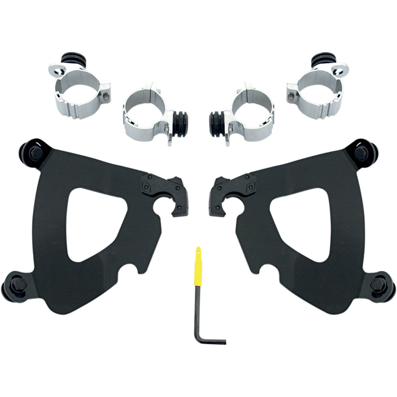 Memphis Shades Gauntlet Mounting Kit - MEB1984 For Harley Sportster Forty-Eight 2010-2015