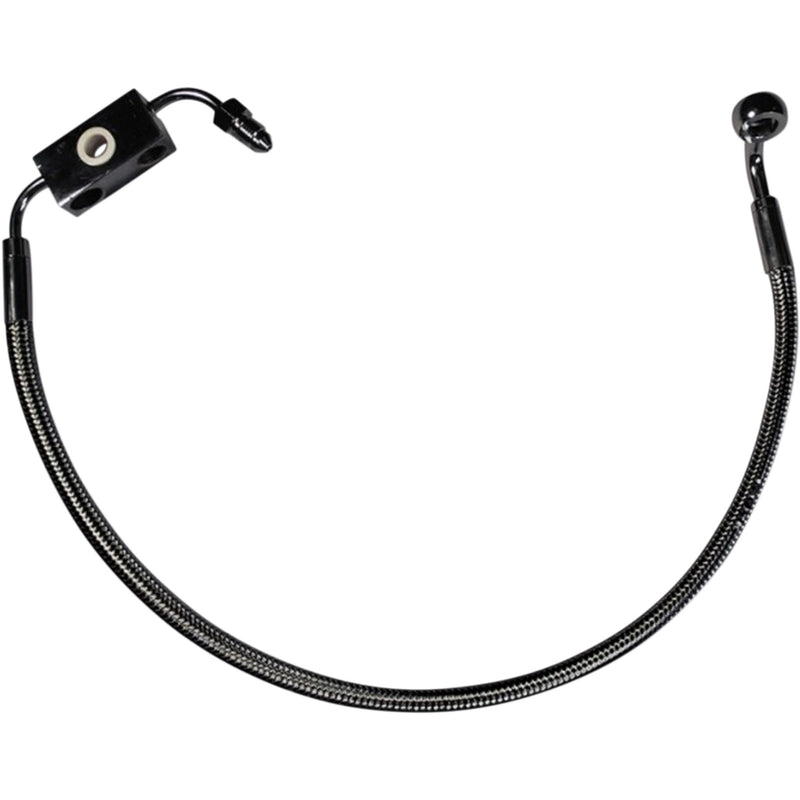 Magnum Shielding Designer Series Front Lower Brake Line Kit Black Pearl - AS47007 For Harley Sportster 2014-2022