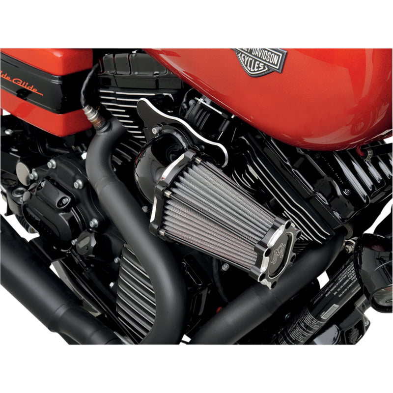 Performance Machine (pm) Fast Air Air Cleaner - 0206-2049-BM For Harley Motorcycles 1993-2017
