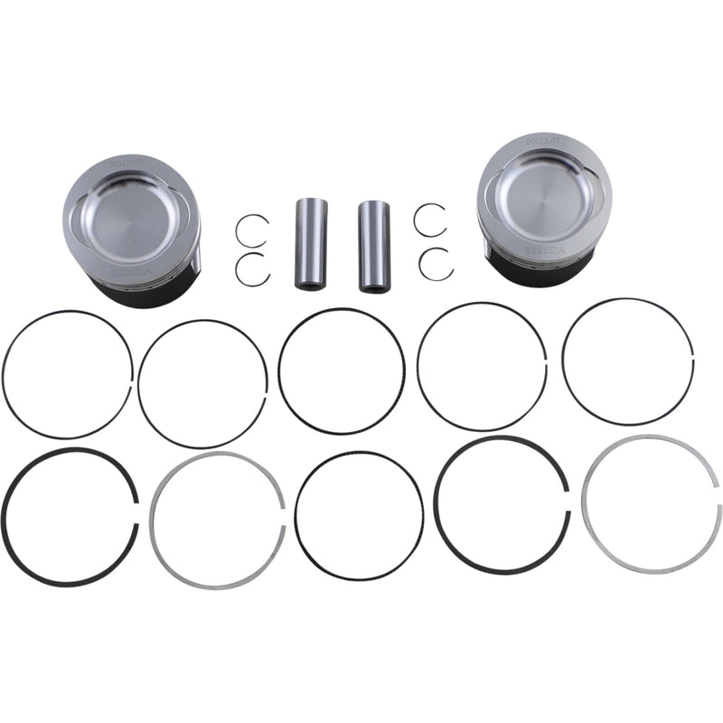 WOSSNER 0910-6146 K8825DA-2 Piston Kit for 4 Stroke Piston Kit - 79.93 mm - Polaris