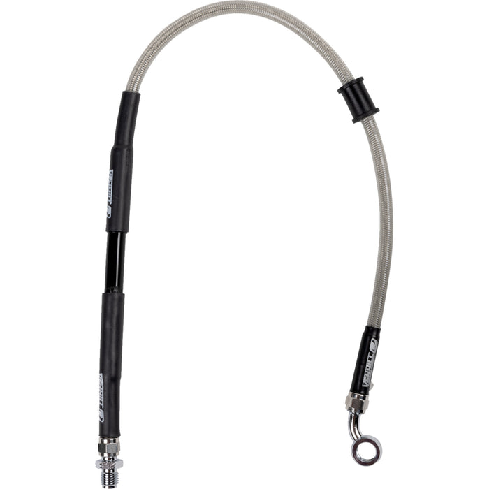 MOOSE OFFROAD 1741-6418 Y01-2-009/P Stainless Steel Braided Brake Line Brake Line - Stainless Steel
