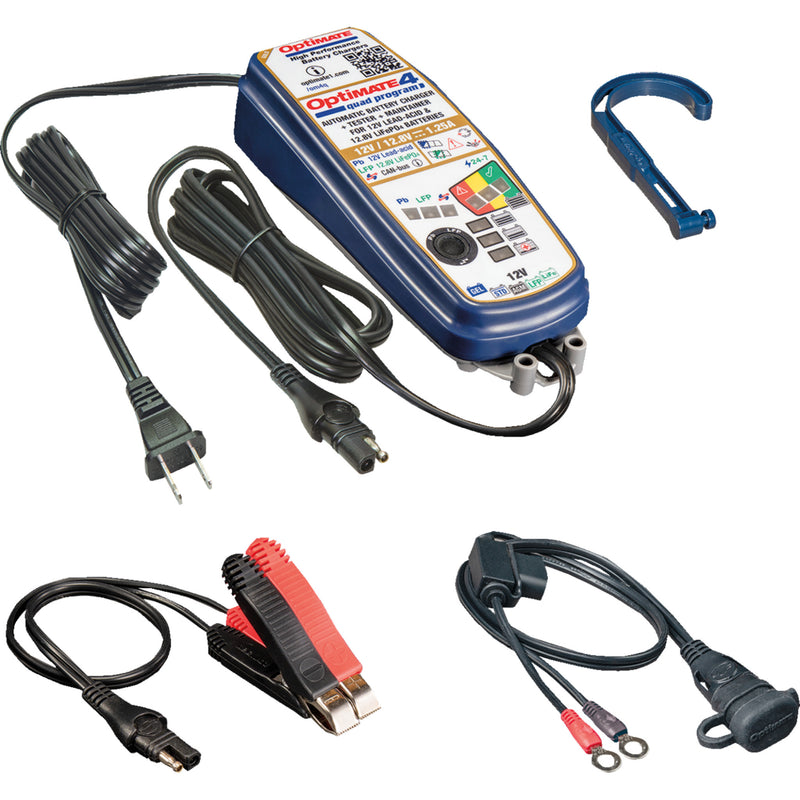 TECMATE 3807-0675 TM631 OptiMate 4 Quad Program