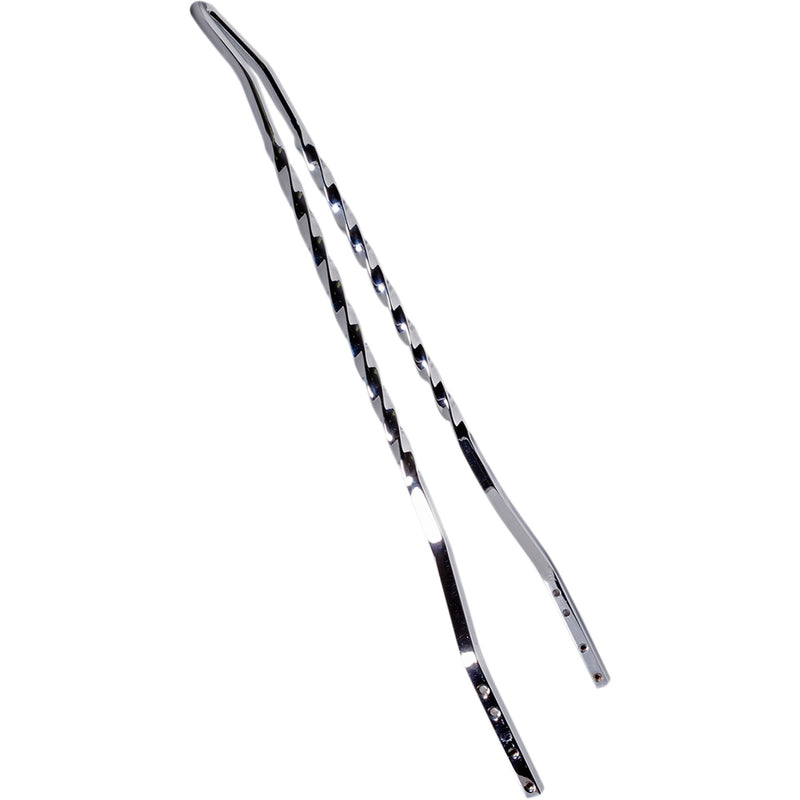 CYCLE VISIONS 1501-0478 CV-8040B Twisted Sticks Sissy Bar black - 30"
