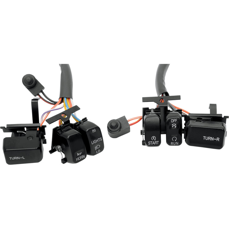 Drag Specialties Switch Kit For Harley Motorcycles 1996-2013