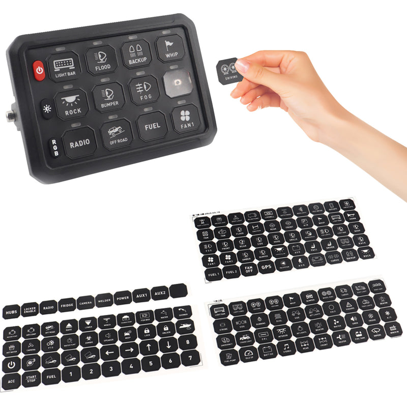 MOOSE OFFROAD 0616-0435 90-200-PU Gang Switch 12 position