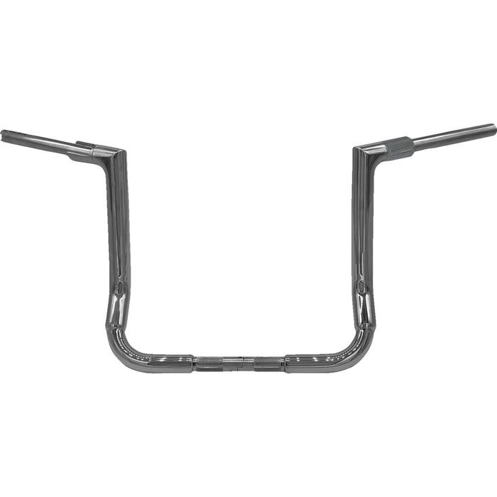 FAT BAGGERS INC. 0601-5790 615014 1-1/2" EZ Install Flat Top Handlebar - 14" - Chrome