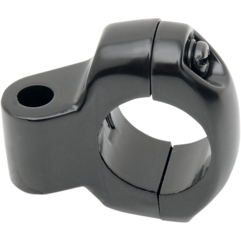 DRAG SPECIALTIES 0641-0109 Miller's Mirror Clamp Mirror Clamp - Miller's - Two-Piece - Black