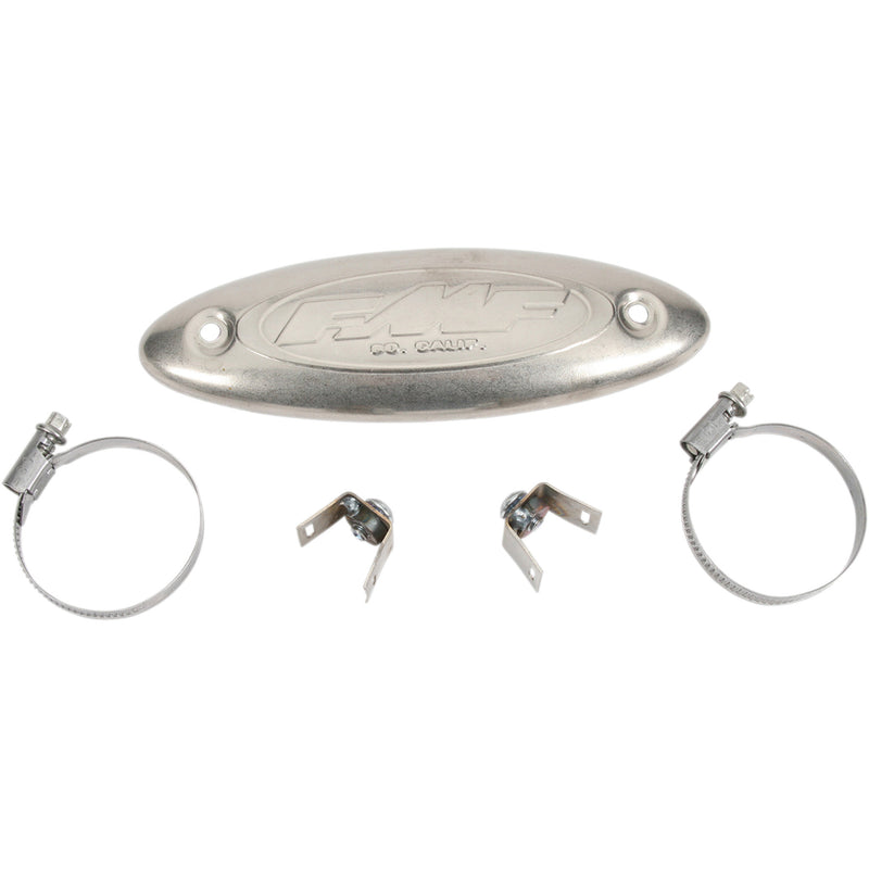 FMF 1861-0169 040230 Universal Header Heat Shield titanium
