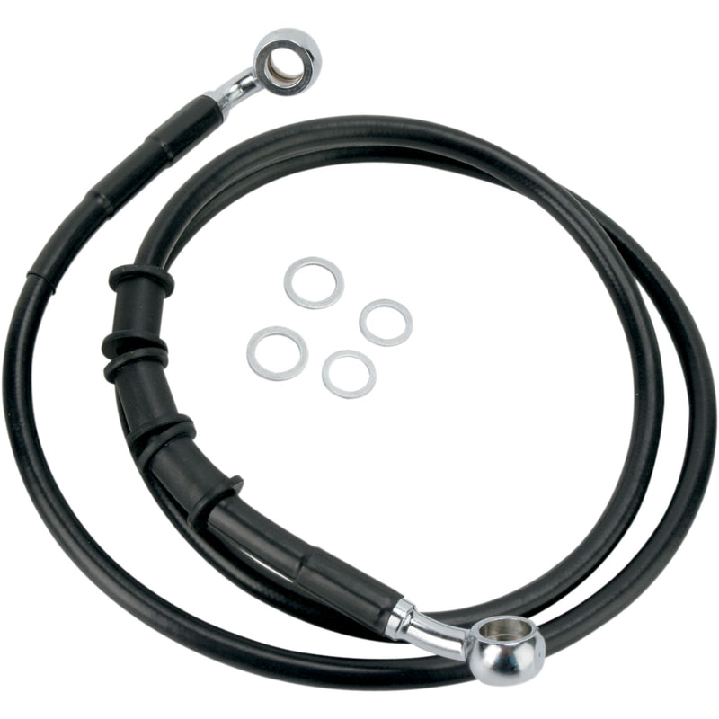 Drag Specialties Brake Line - 1741-2798 For Harley Softail 2008-2011