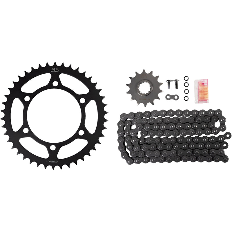 D.I.D Chain And Sprocket Kit - DKK-017 Kawasaki Ninja 300R 2013-2017