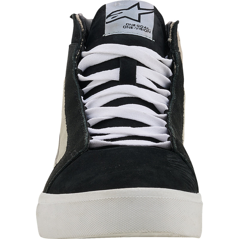 ALPINESTARS Ride-63 Leather Shoes Black/Cool - Gray/White US