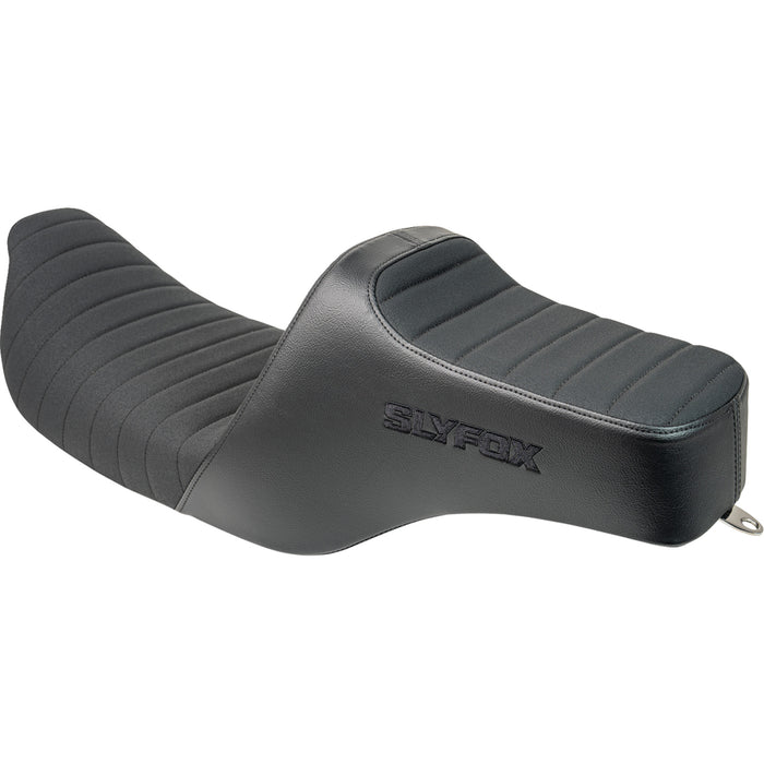 SLYFOX 0801-1992 4702A-SlyFox Highnoon Seat vinyl - classic stitch - black logo - fl '97-'07