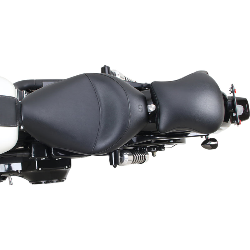 SADDLEMEN 0807-0179 SA1018 Detachable Pillion Contoured Saddlehyde S3 Pad - 9"
