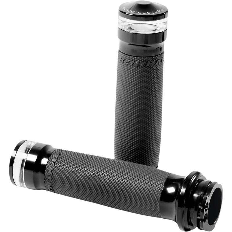 Performance Machine Contour Grips - 0063-2101M-B For Harley Motorcycles 1980-2020