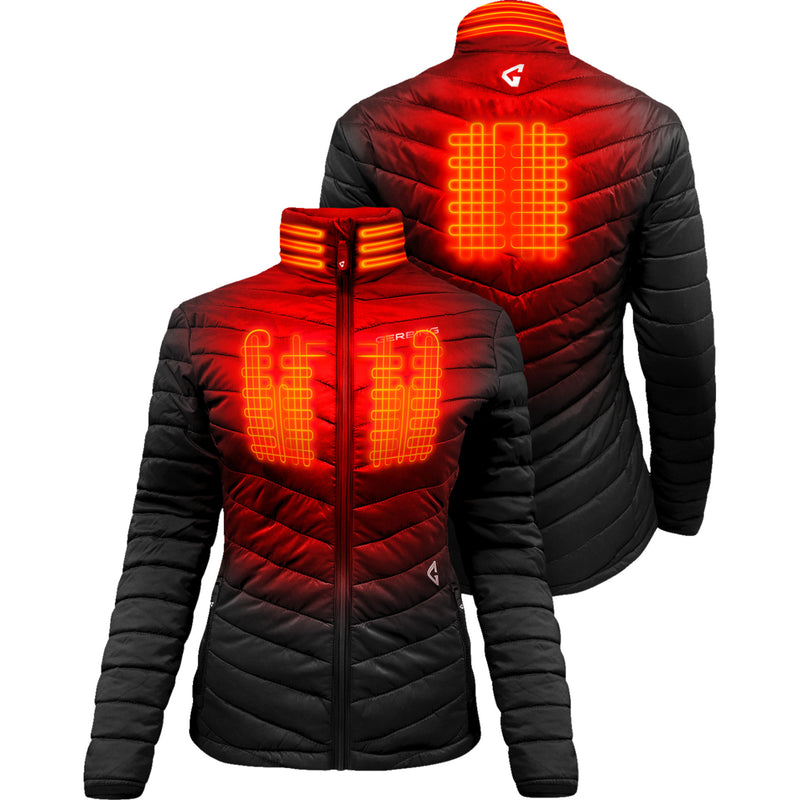 GERBING HEATED CLOTHING Women's 7V Khione Insulated Puffer Jacket 2.0