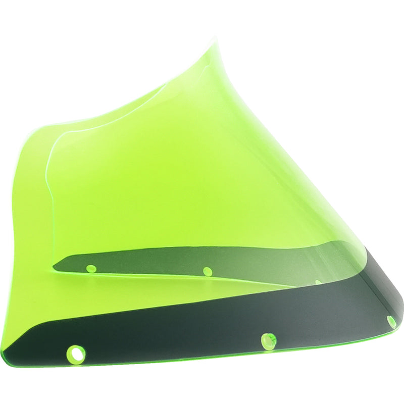 KLOCK WERKS 2310-0773 KWW-02-0610 Kolor Flare™ Windshield - 9" - Green Ice - FXRP