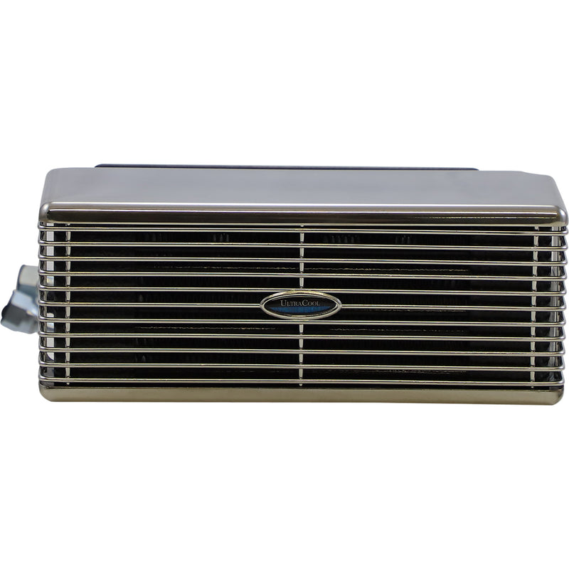 Ultracool 3.0 Below Regulator Mount Oil Cooler With Fan Kit Chrome Touring - RF-2SS For Harley Touring 2009-2016