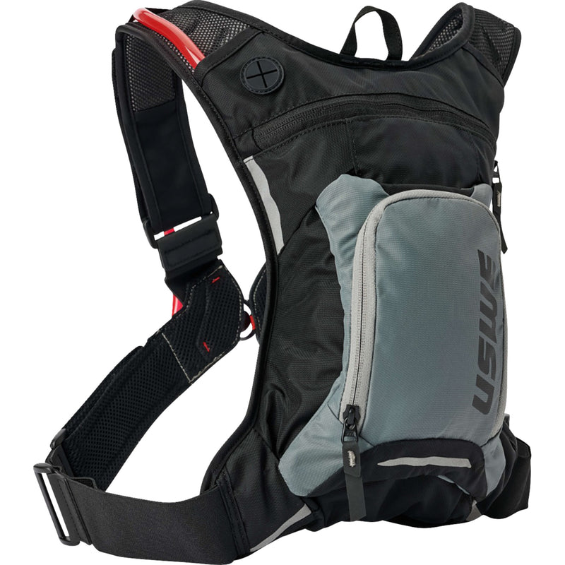 USWE 3519-0109 203059001 Moto Hydro 3L Hydration Pack Moto Hydration Pack - 3L - Carbon Black/Gray