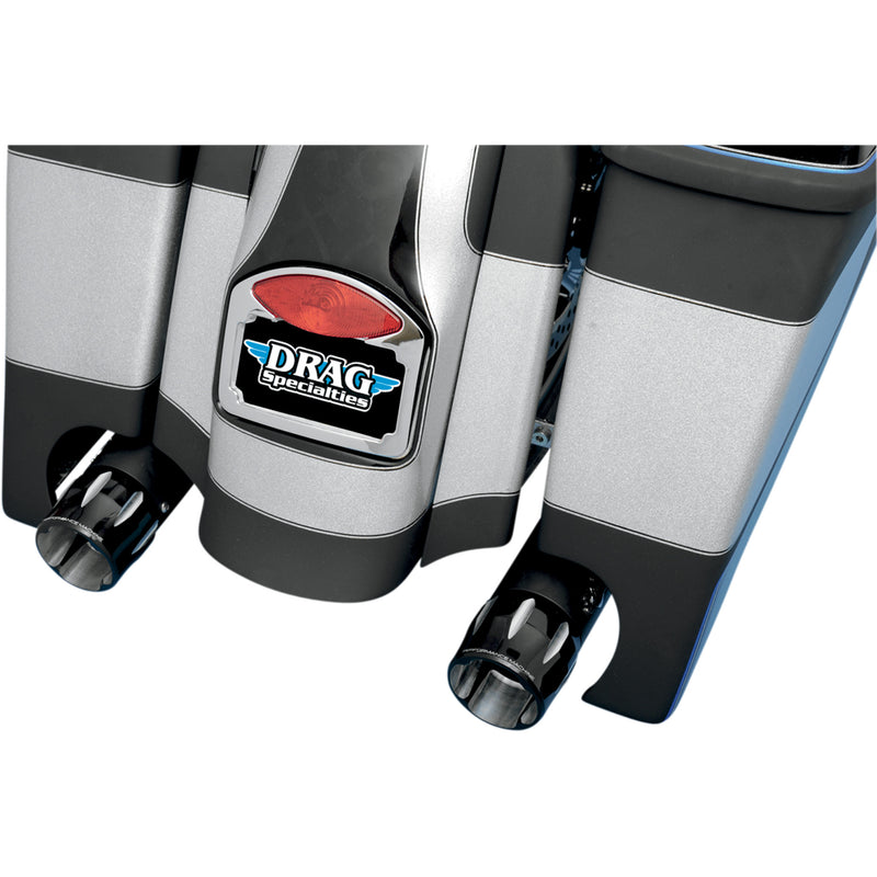 RUSS WERNIMONT DESIGNS 2010-0010 RWD3217 LED Taillight/Turn Signal/License Plate Kit - Chrome