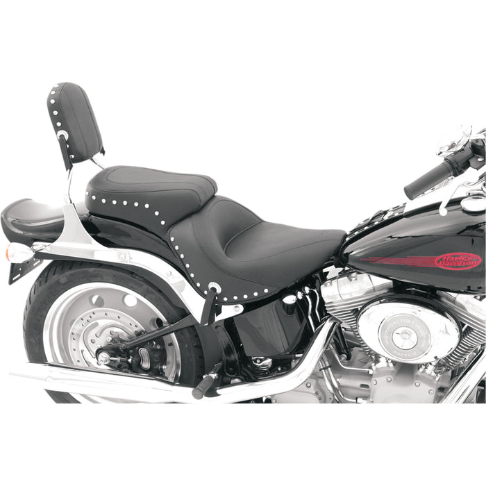 MUSTANG 0802-0327 76401 Studded 2-Up Seat - FXST '06-'10