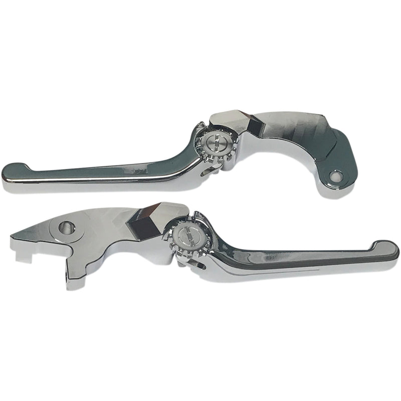 PSR Anthem Adjustable Lever Set Chrome - 17-00650-20 For Indian Scout 2015-2024