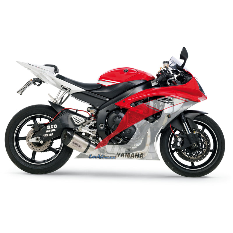 LEOVINCE 1810-2371 8483SNU Factory S Exhaust System Factory S Exhaust - Stainless Steel - YZF-R6