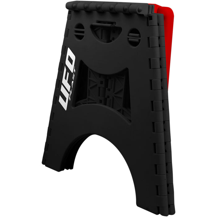 UFO 4101-0489 AC02428B Folding Bike Stand Bike Stand - Folding - Black/Red