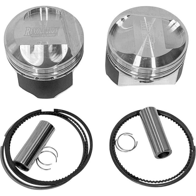 Revolution Performance, LLC Big Bore Piston Kit 85" Evolution - RP301-208W For Harley Motorcycles 1984-1999