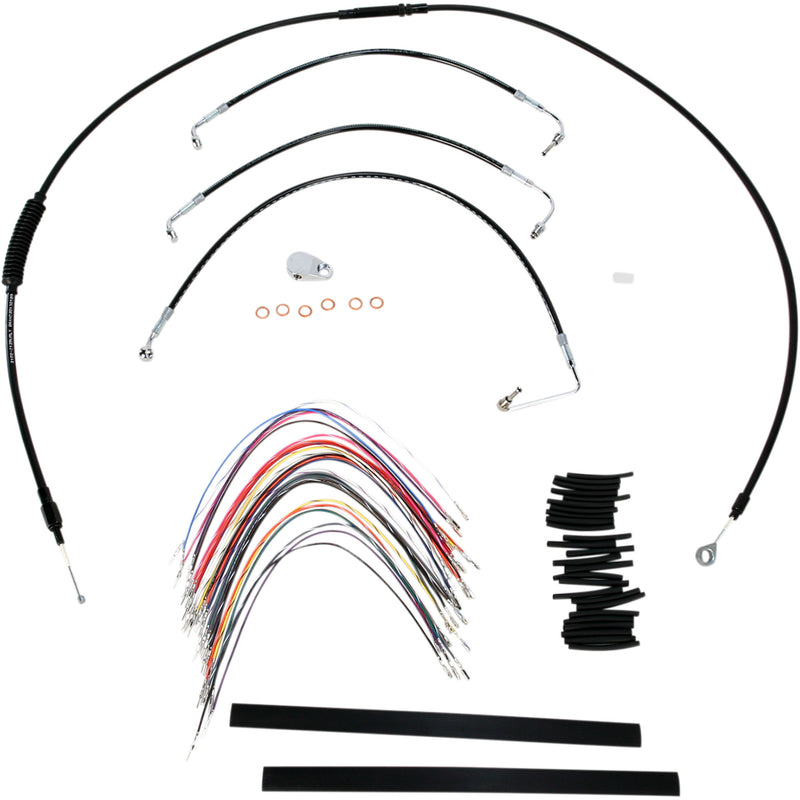 Burly Brand Complete Cable Kit - B30-1032 For Harley Touring 2008-2013