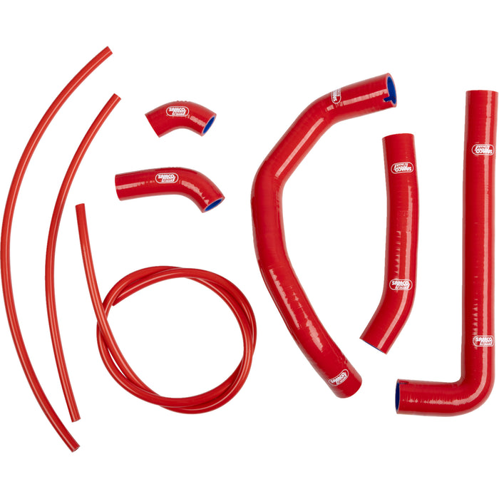 SAMCO SPORT 1902-1899 DUC-40-RD Radiator Hose Kit — Standard Radiator Hose Kit - Red - Ducati