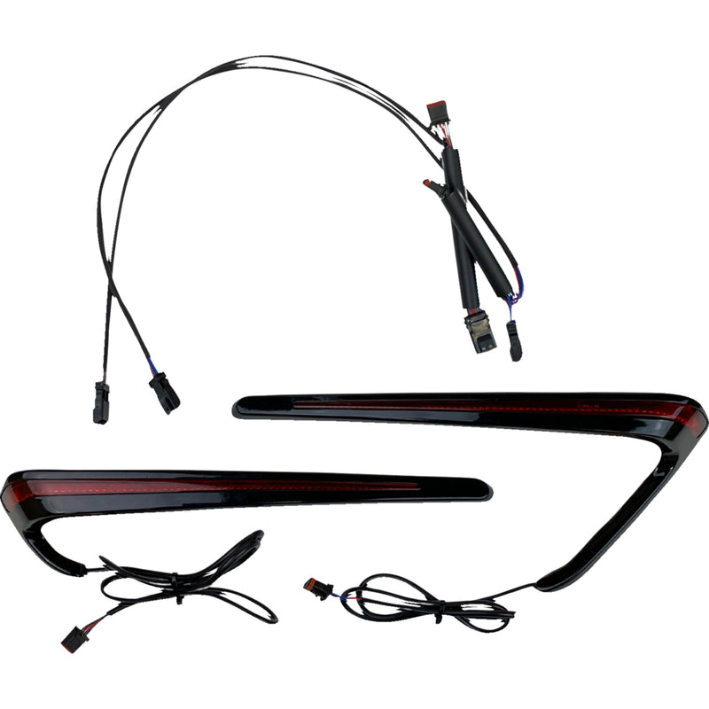 Custom Dynamics Accent Light - CD-LRST-BAG-RB For Harley Softail 2018-2024