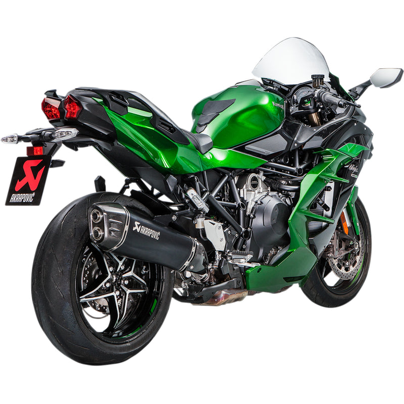Akrapovic Slip-On Line Muffler - S-K10SO21-HRAABL Kawasaki Ninja 2018-2019