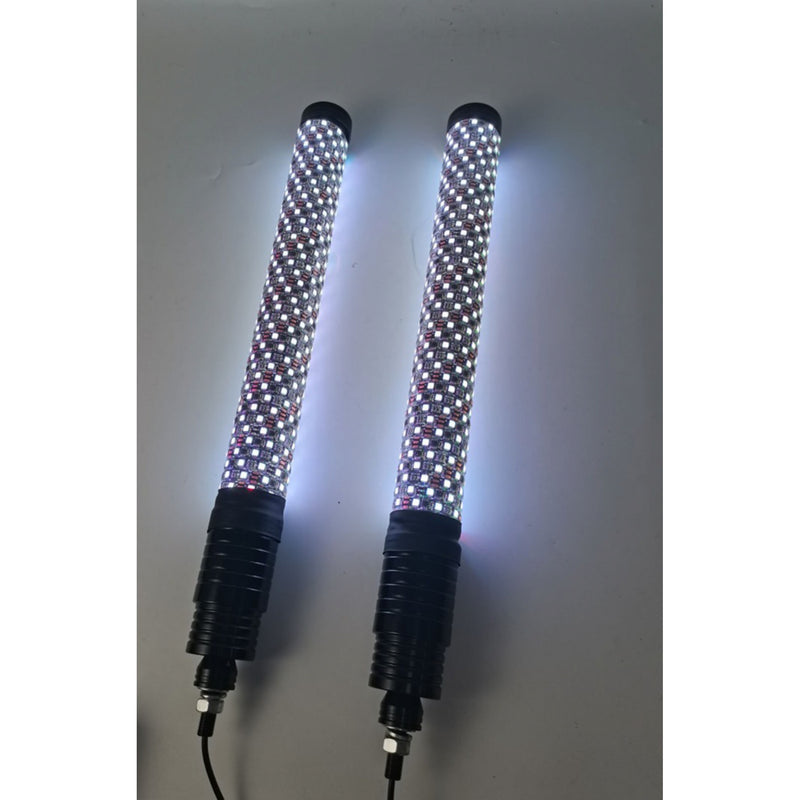MOOSE OFFROAD 2040-3016 PQRCHSBTR122-PU Quick-Release Whip Lights Whip Lights - 24"