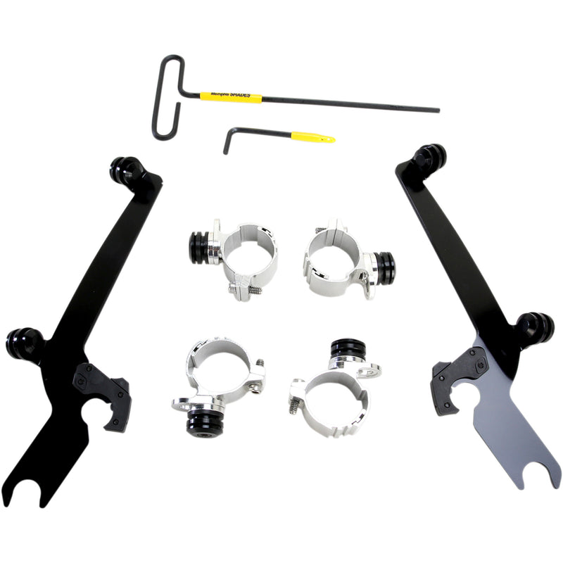 Memphis Shades Trigger Lock Mounting Kit - MEB2000 For Harley Sportster 2011-2019