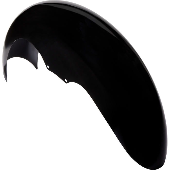 KLOCK WERKS 1401-0433 KWF-01-0113-2014 Tire Hugger Front Fender for Dresser - Level Fender Kit - Steel - Black - 21" - FL