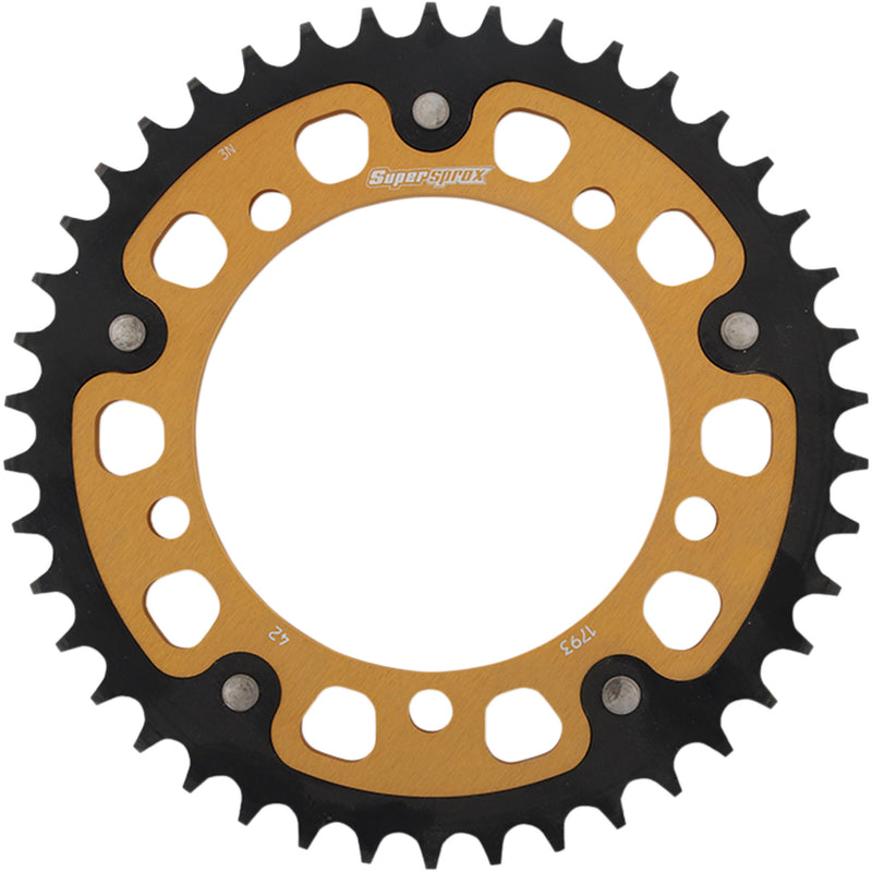 Supersprox Sprocket - RST-1793-42-GLD For Suzuki Motorcycles 2000-2022 | Triumph Motorcycles 2000-2018