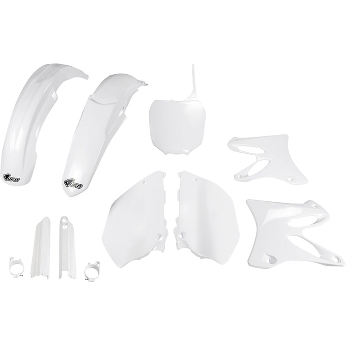 UFO 1403-4220 YAKIT301F@046 Full Body Kit With Fork Guards Body Kit - White - YZ125/250 '02-'04