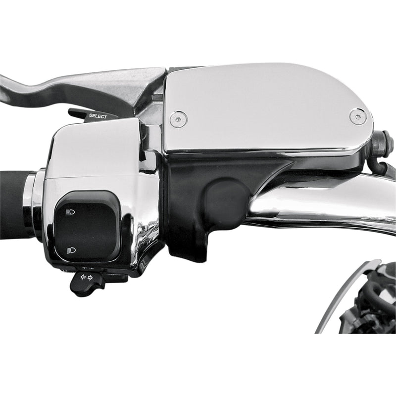 BARON 0610-0302 BA-7629-00 Master Cylinder Covers Master Cylinder Cover - Smooth - Yamaha - Chrome
