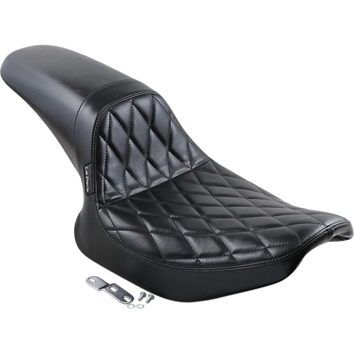 LE PERA 0805-0116 L-541DM Daytona Sport Seat - Diamond - Black - FXR '82-'00