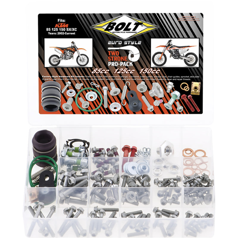 Bolt Pro Pack - EUPP-85/150 For KTM Dirt Bikes 2000-2026 | Gas Gas 85 / 85 Big Wheel 19/16 / 85 17/14 / 85 19/16 2021-2024