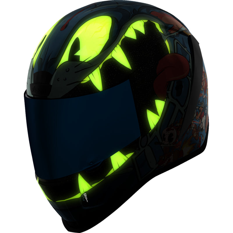 ICON 0101-17384 Airform™ 9 Lives MIPS® Helmet Airform™ Helmet - 9 Lives - MIPS® - Blue - Small