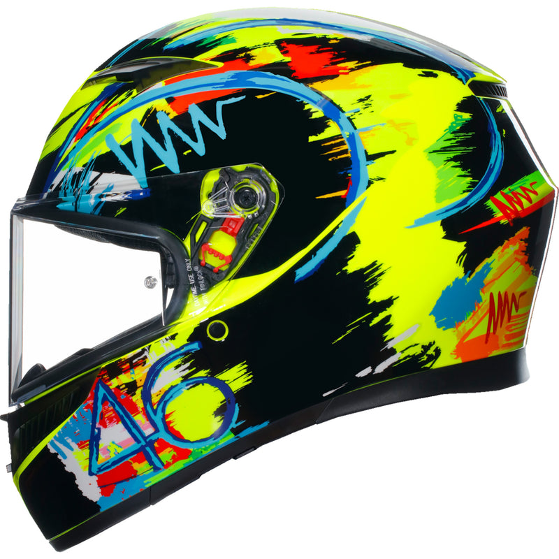 AGV 0101-15474 2118381004003M K3 Rossi Winter 2019 Helmet K3 Helmet - Rossi Winter Test 2019 - Medium