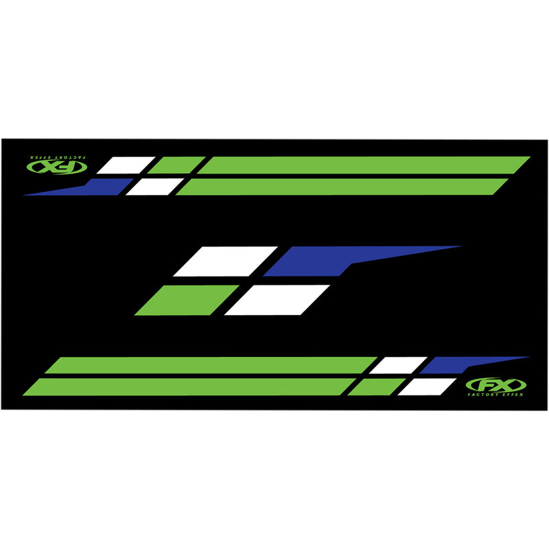 FACTORY EFFEX 9201-0076 22-45120 Door Mat green - kawasaki