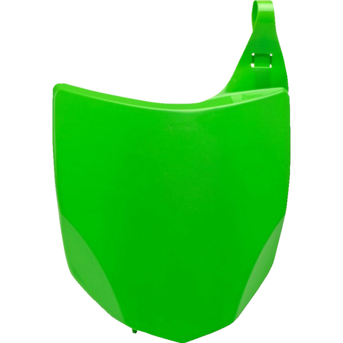 POLISPORT 0520-2126 8659200001 Front Number Plate Number Plate - Green - KX 250F/450F