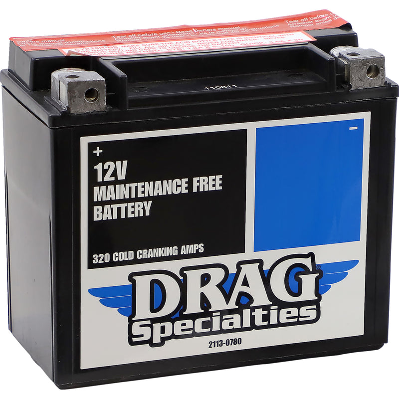 Drag Specialties YTX Battery For Harley Sportster 1986-1996